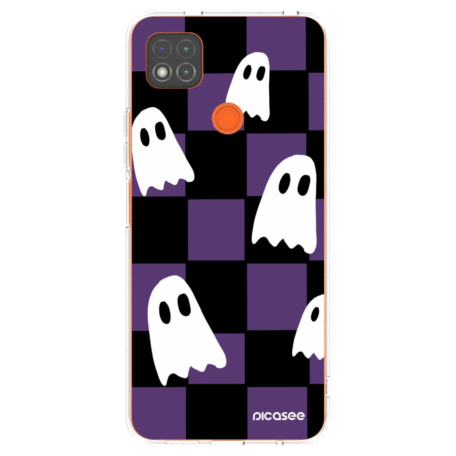 Picasee silikonowe przeźroczyste etui na Xiaomi Redmi 9C - Ghosts