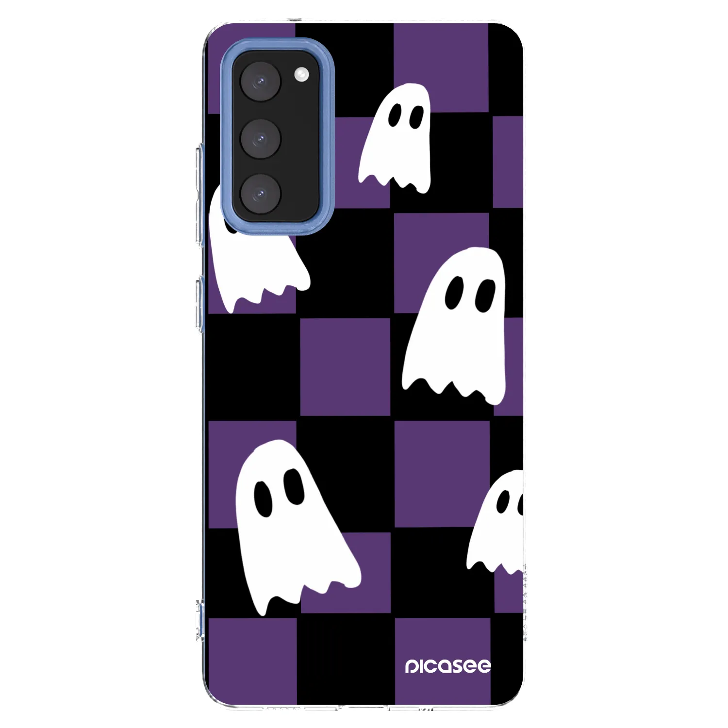 Picasee silikonowe przeźroczyste etui na Samsung Galaxy S20 FE - Ghosts