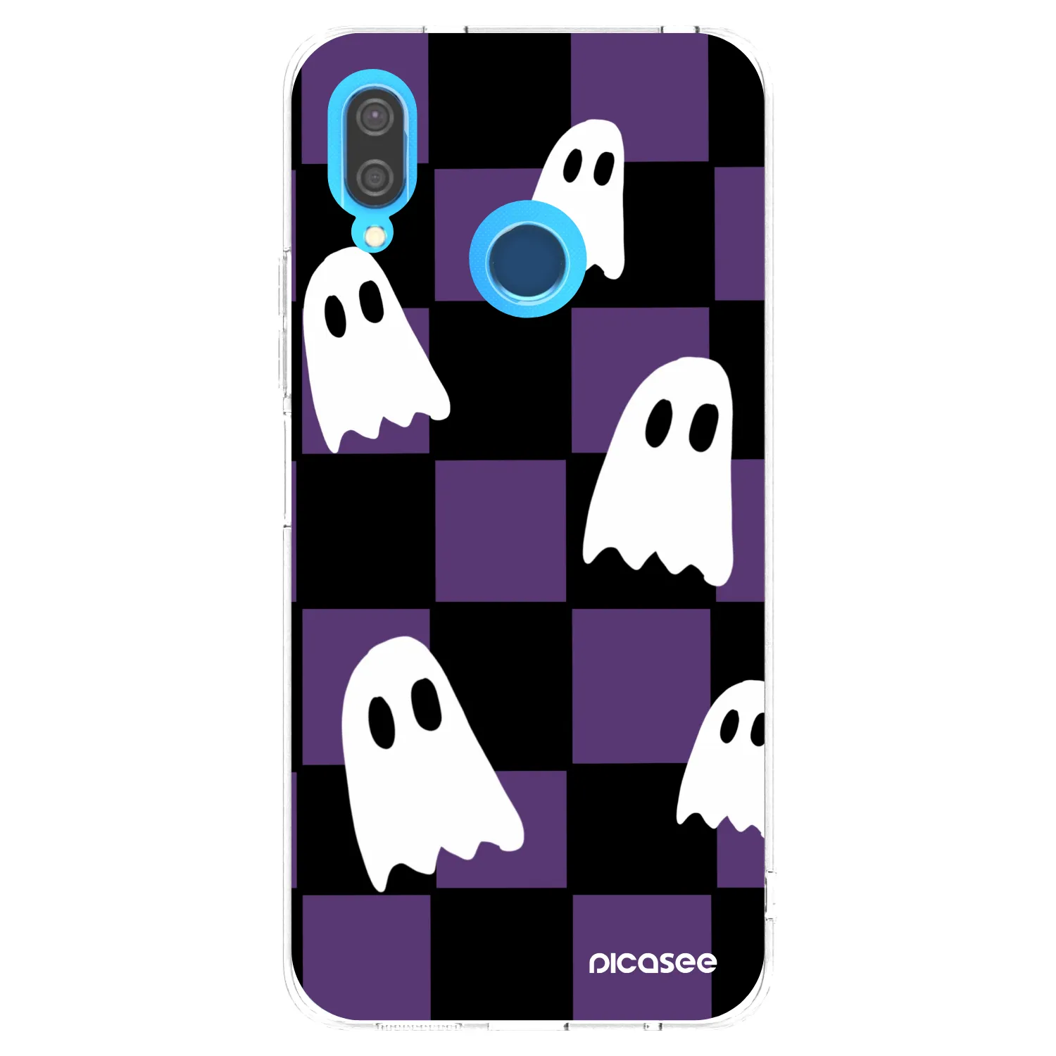 Picasee silikonowe przeźroczyste etui na Huawei P20 Lite - Ghosts
