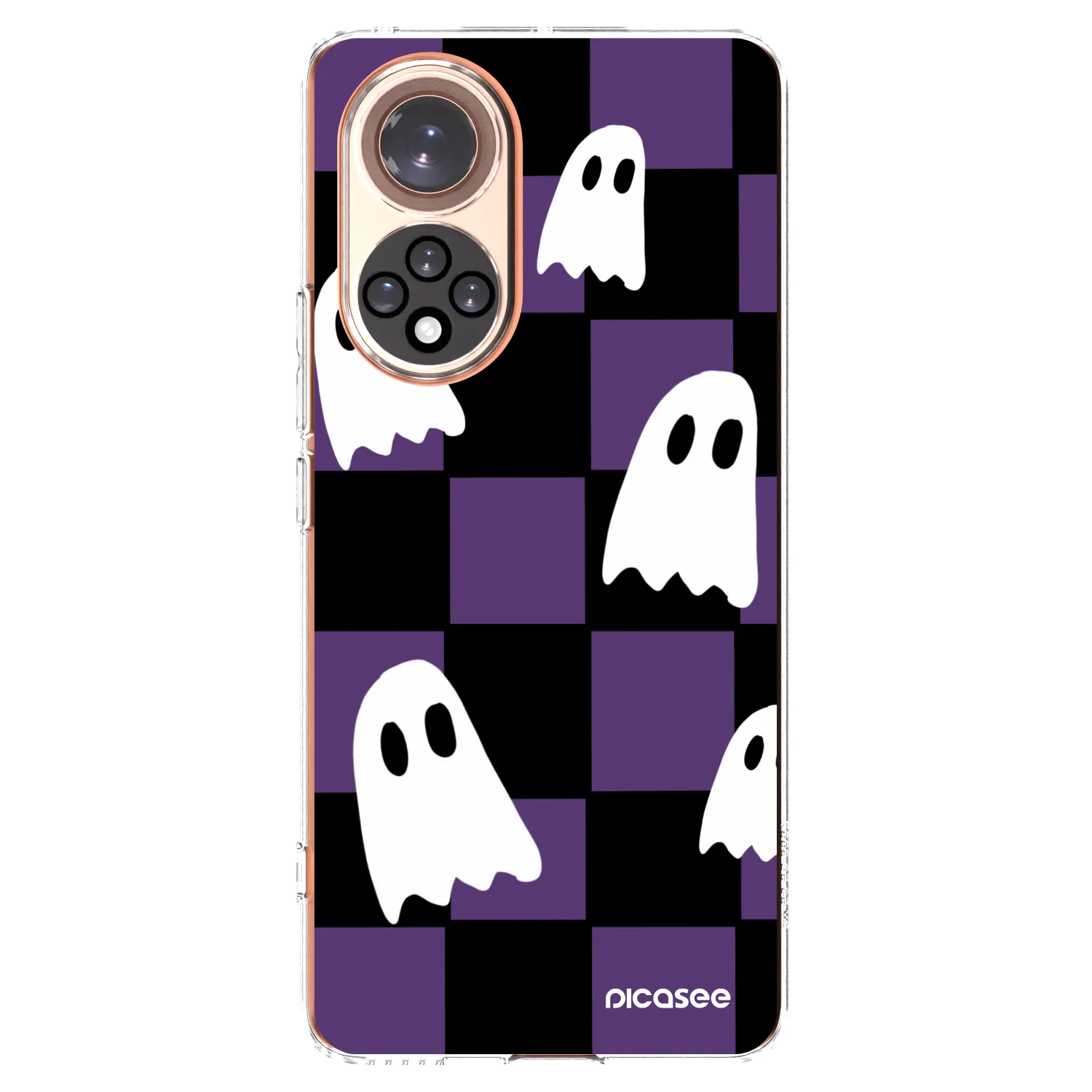 Picasee silikonowe przeźroczyste etui na Honor 50 5G - Ghosts