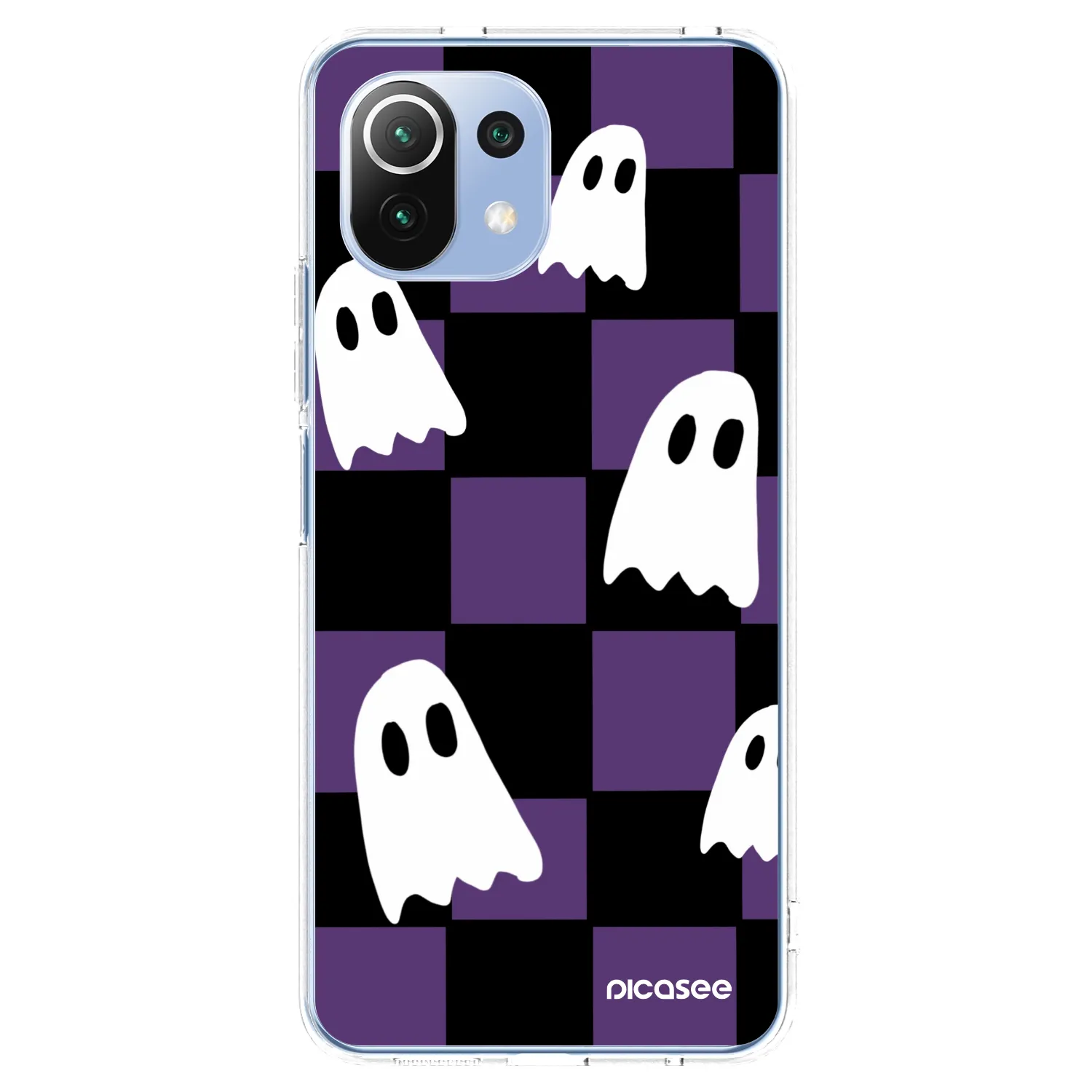 Picasee silikonowe przeźroczyste etui na Xiaomi 11 Lite 5G NE - Ghosts