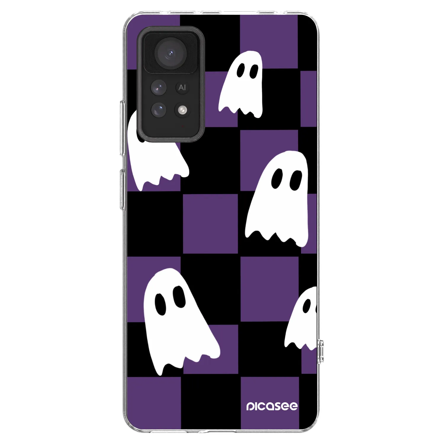 Picasee silikonowe przeźroczyste etui na Xiaomi Redmi Note 11 Pro - Ghosts