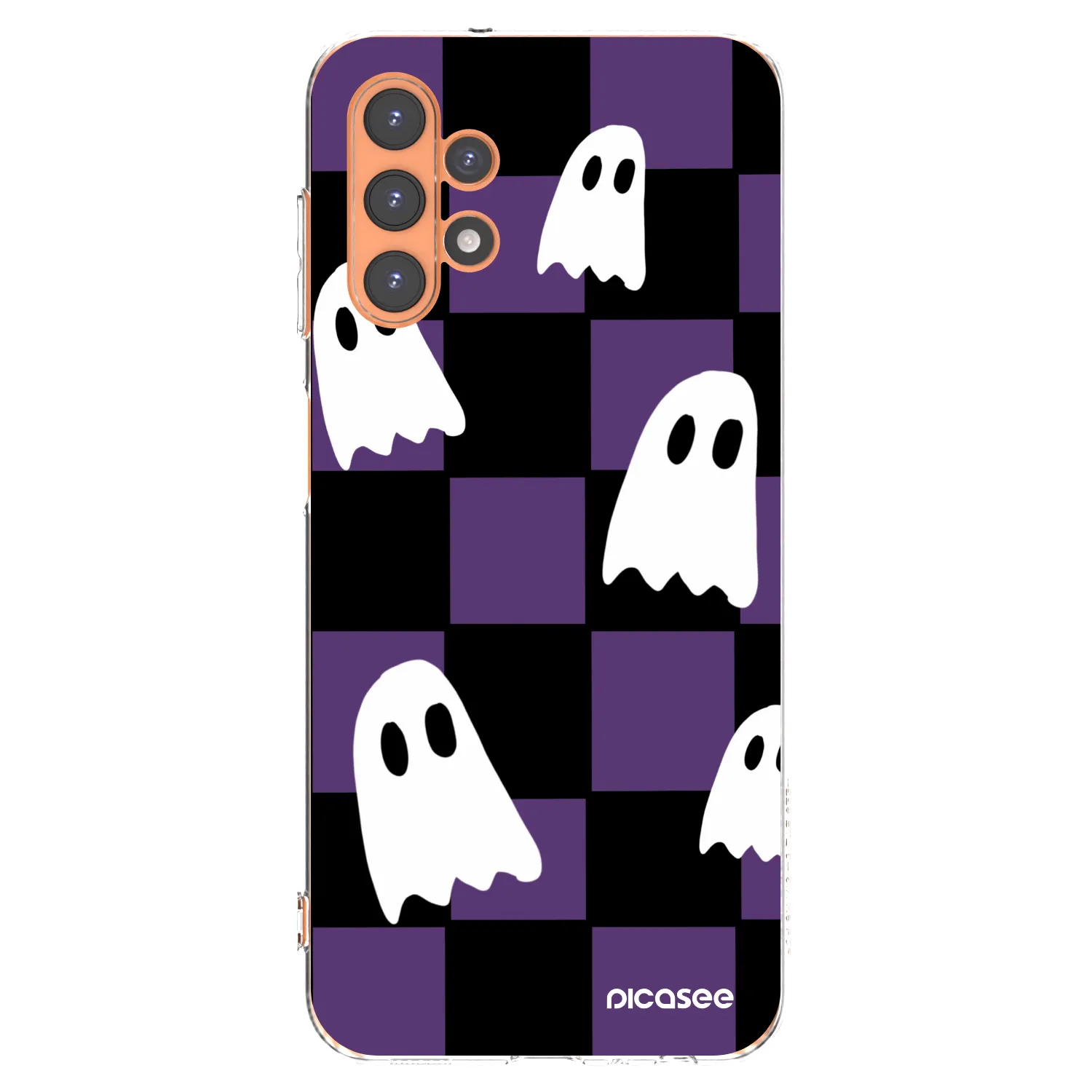 Picasee silikonowe przeźroczyste etui na Samsung Galaxy A13 4G A135 - Ghosts