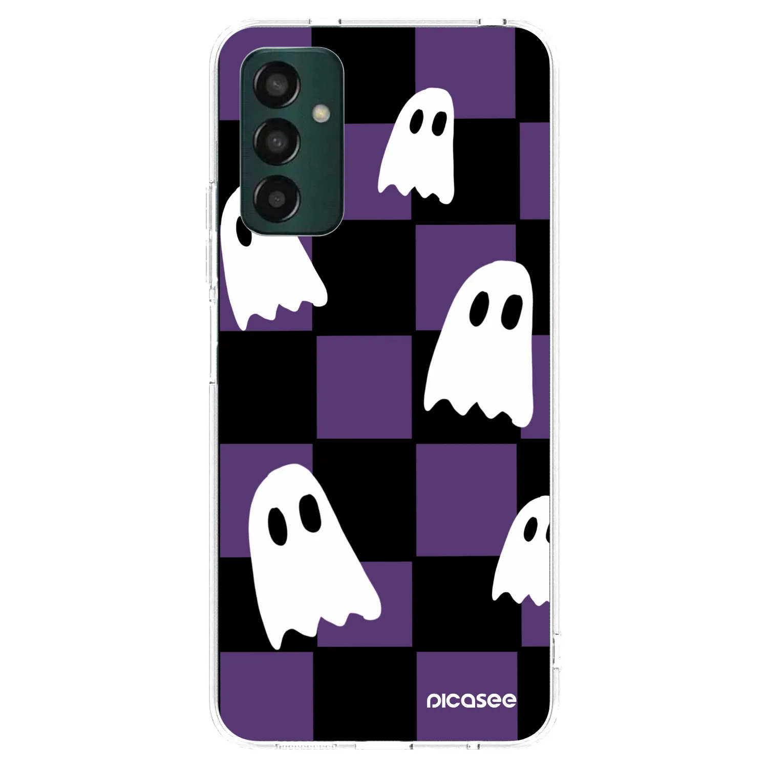 Picasee silikonowe przeźroczyste etui na Samsung Galaxy M23 5G - Ghosts