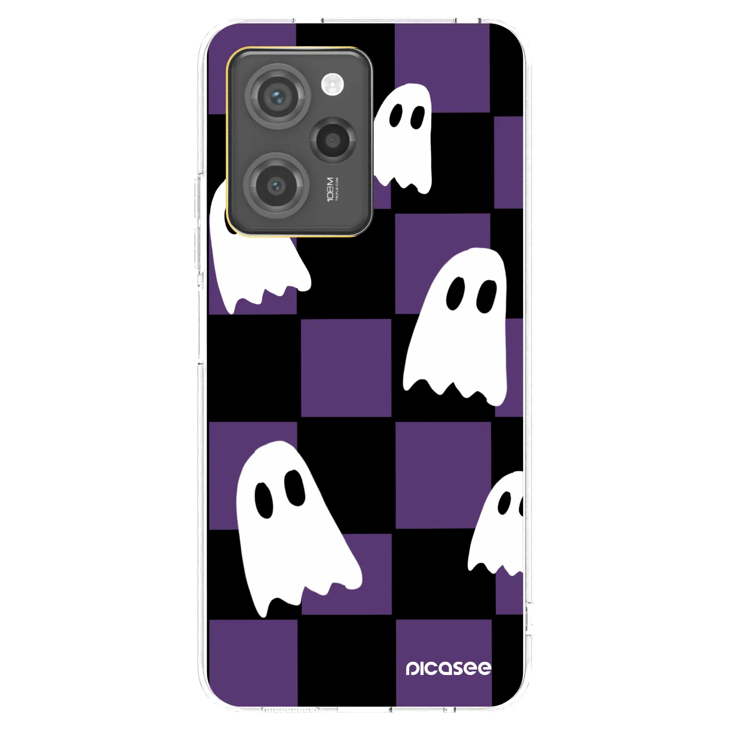 Picasee silikonowe przeźroczyste etui na Xiaomi Poco X5 Pro - Ghosts