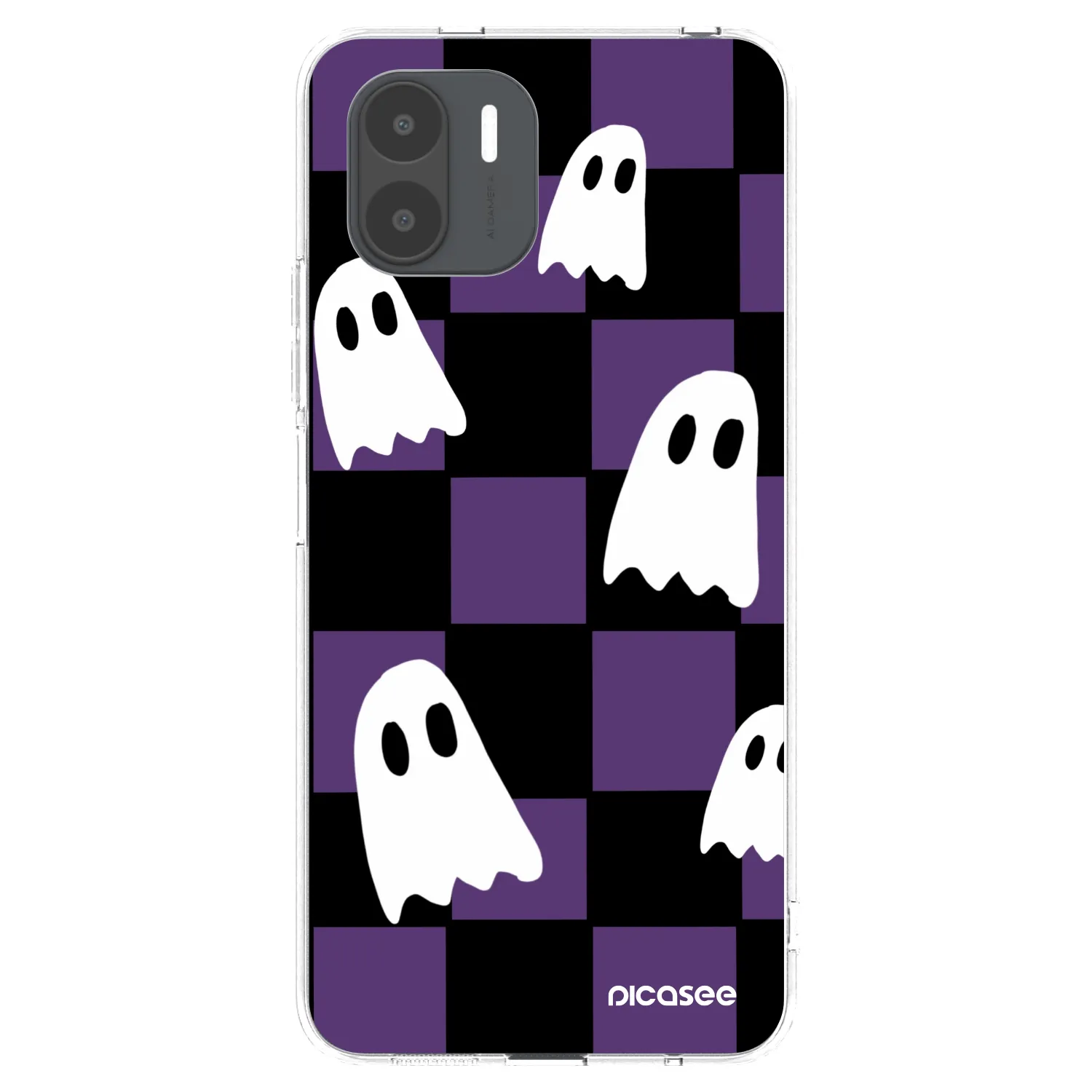 Picasee silikonowe przeźroczyste etui na Xiaomi Redmi A2 - Ghosts