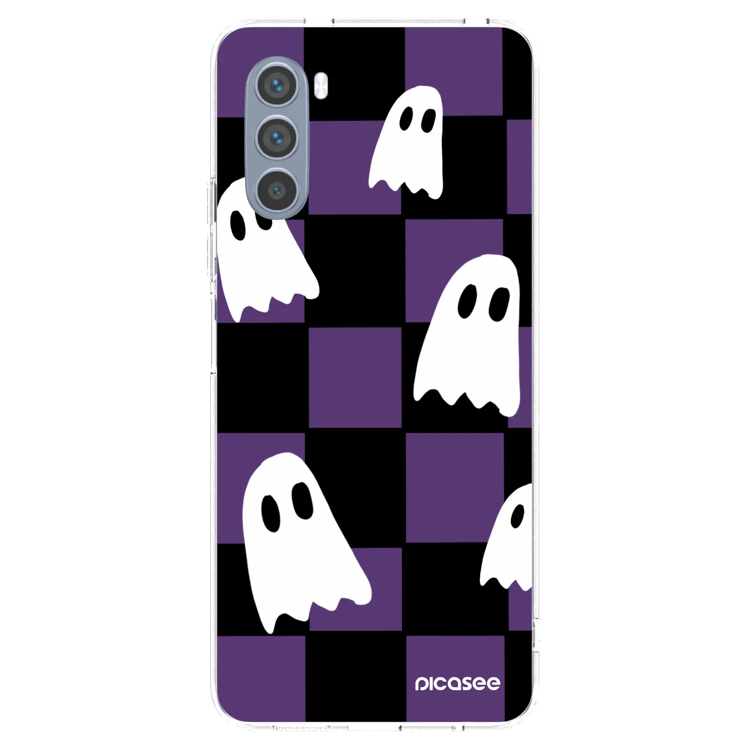 Picasee silikonowe przeźroczyste etui na Motorola Moto G62 - Ghosts