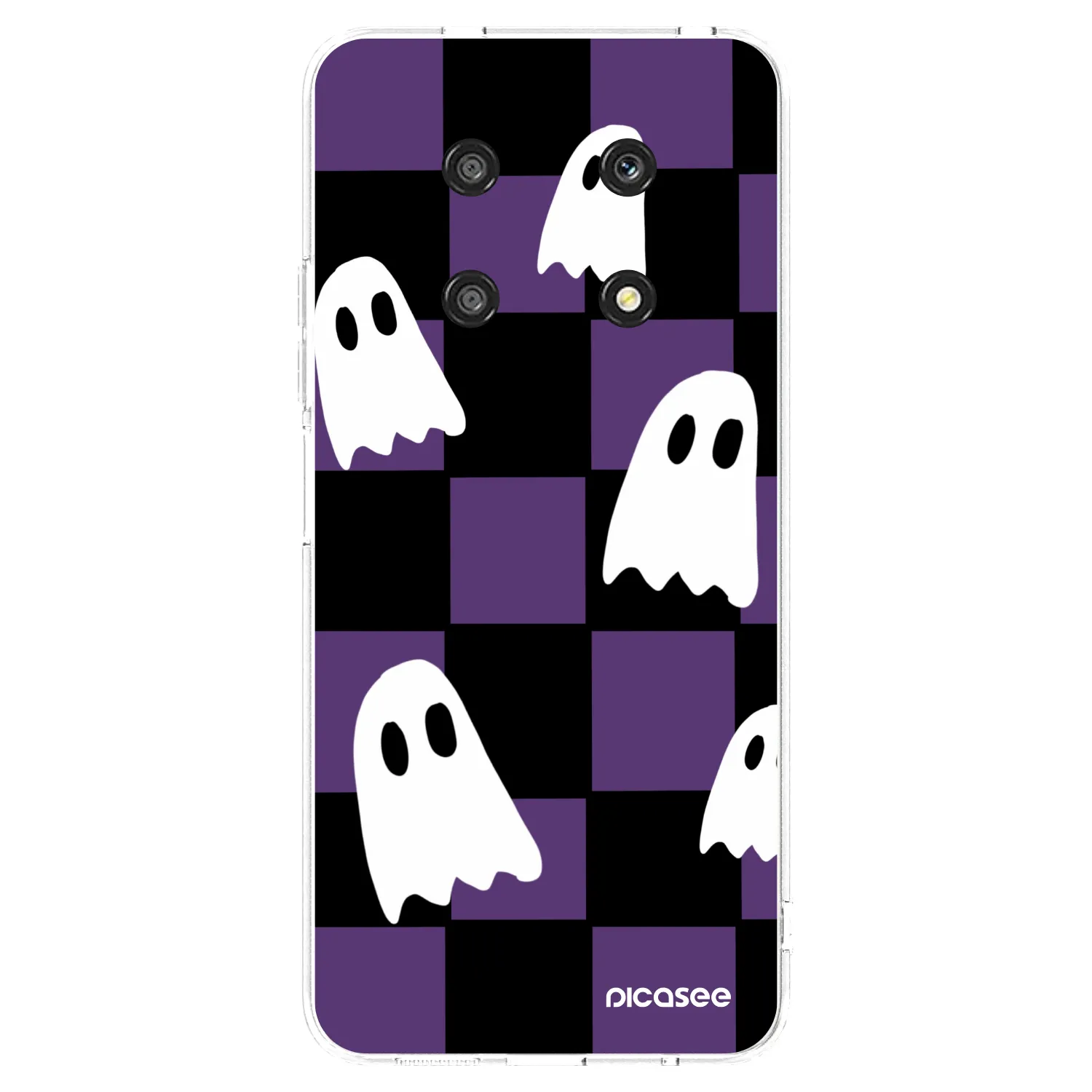 Picasee silikonowe przeźroczyste etui na Honor Magic4 Lite 5G - Ghosts