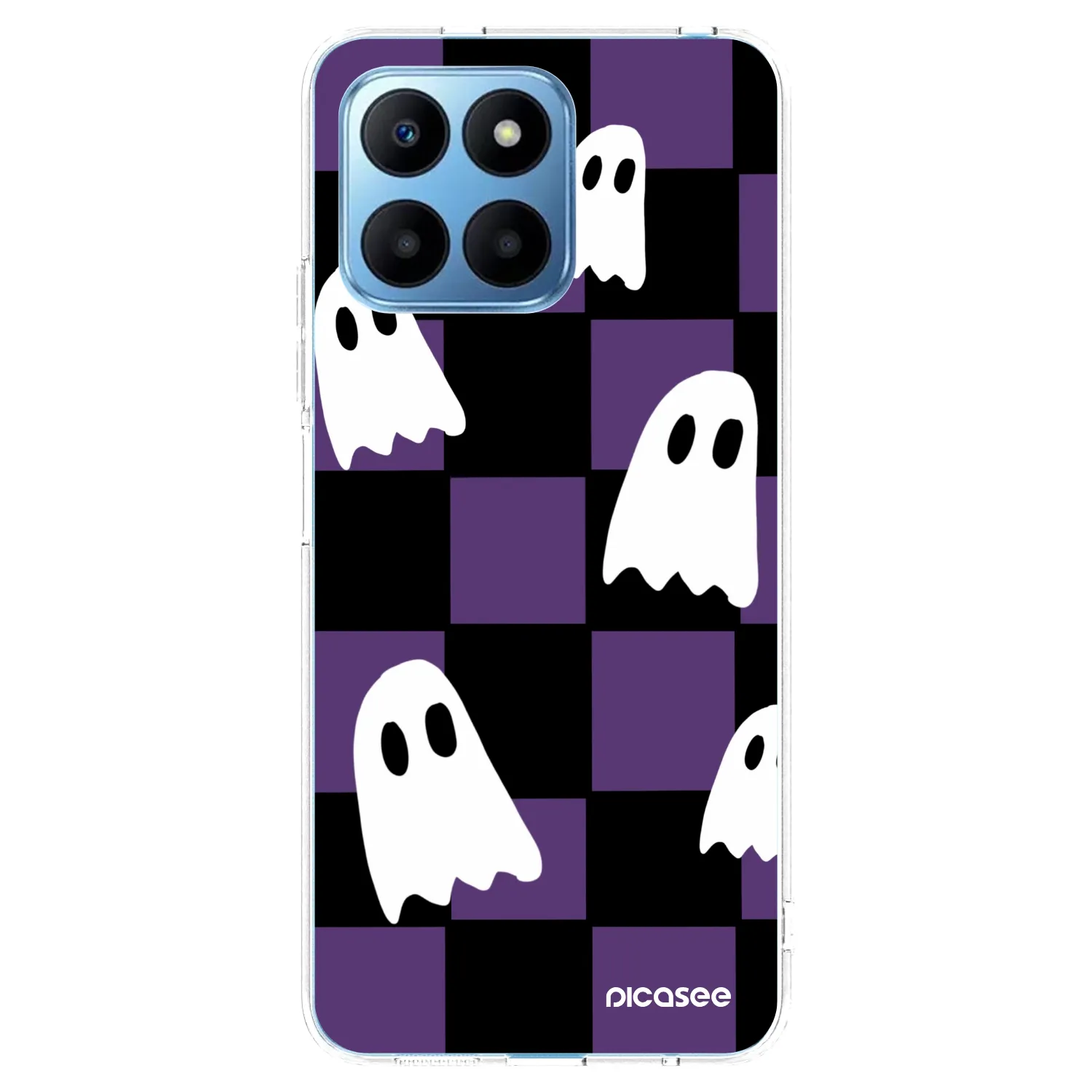 Picasee silikonowe przeźroczyste etui na Honor 70 Lite - Ghosts