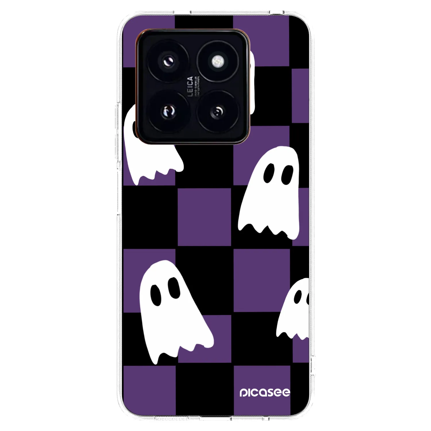 Picasee silikonowe przeźroczyste etui na Xiaomi 14 Pro - Ghosts