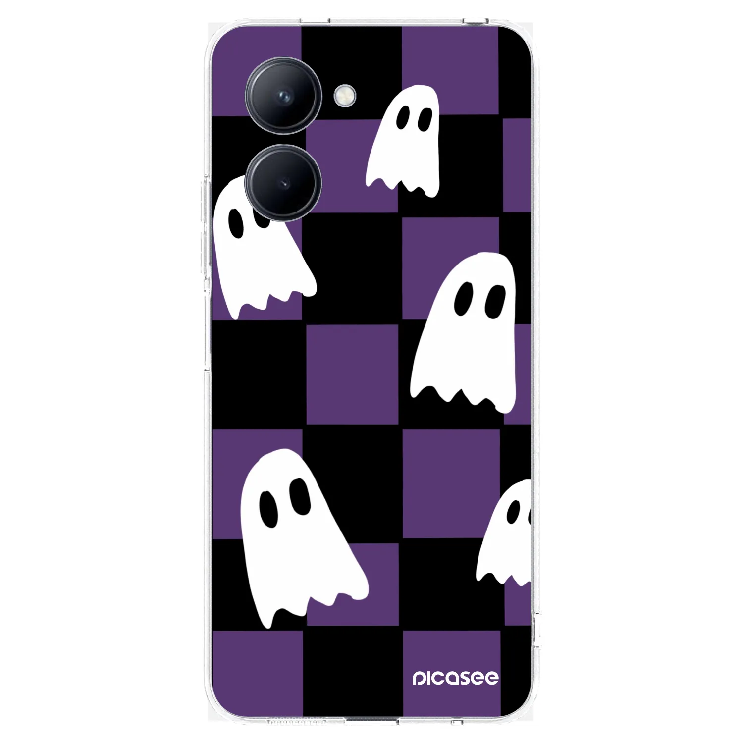 Picasee silikonowe przeźroczyste etui na Realme C33 (2023) - Ghosts