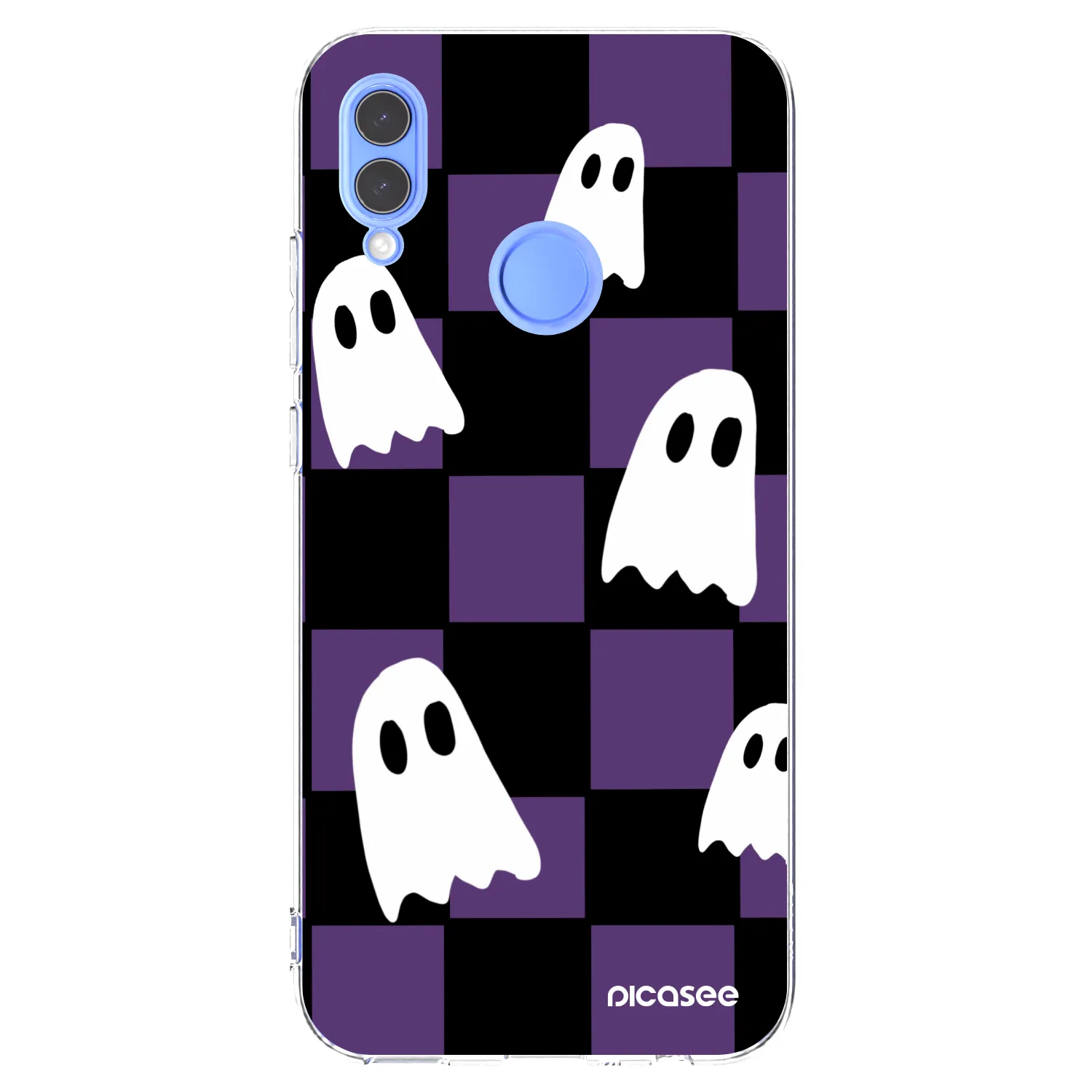 Picasee silikonowe przeźroczyste etui na Honor 10 Lite - Ghosts