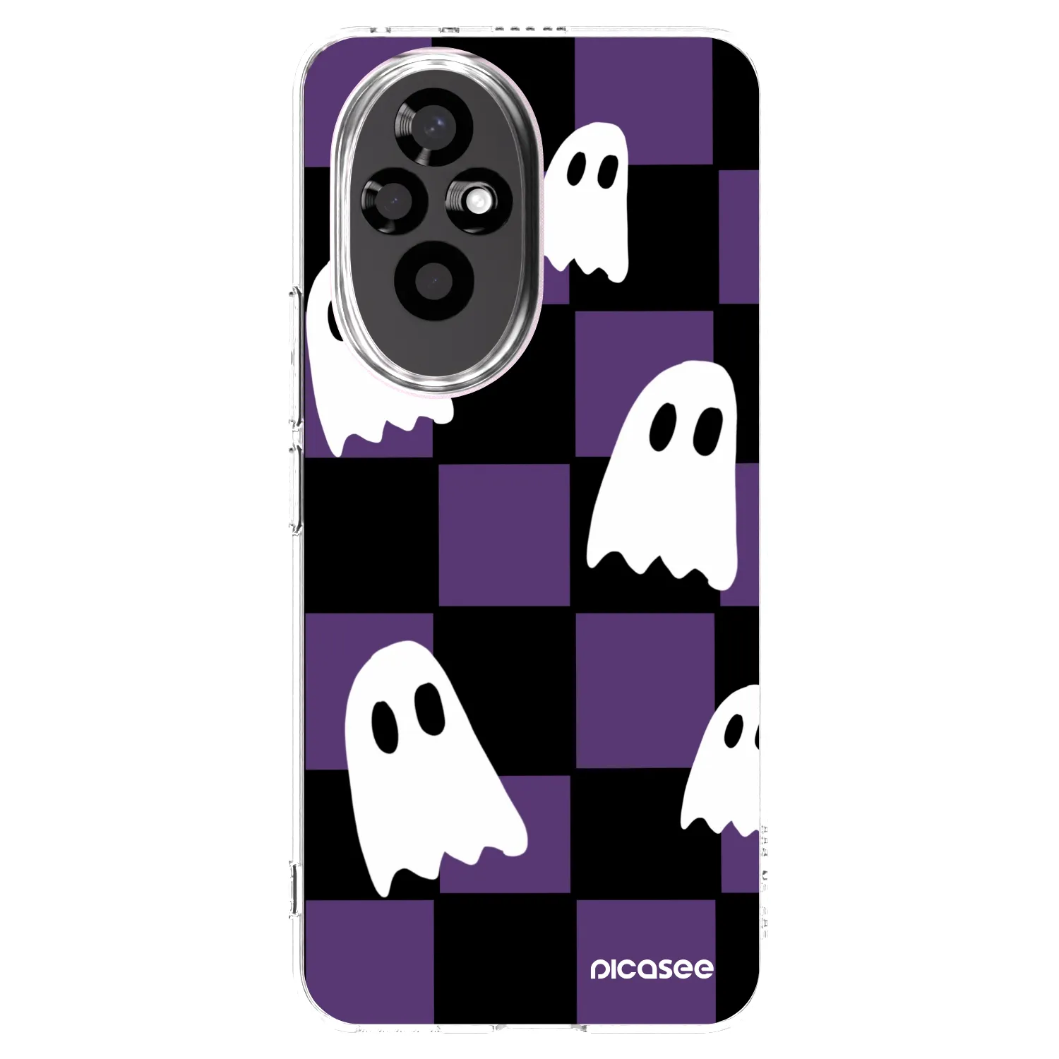 Picasee silikonowe przeźroczyste etui na Honor 200 Pro 5G - Ghosts
