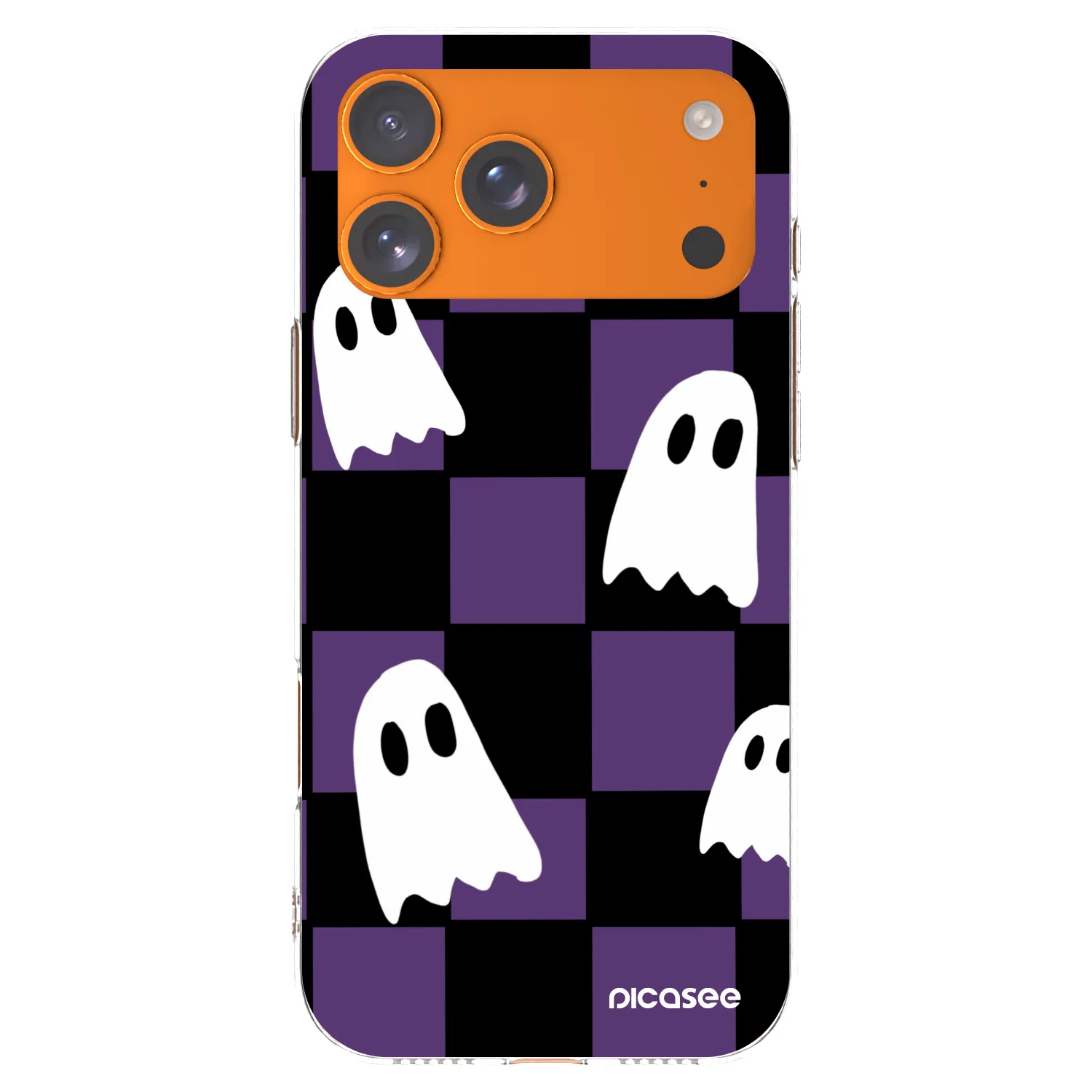 Picasee silikonowe przeźroczyste etui na Apple iPhone 17 Pro Max - Ghosts