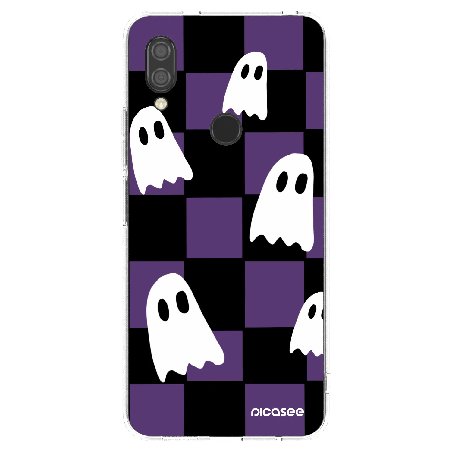 Picasee silikonowe przeźroczyste etui na Xiaomi Redmi 7 - Ghosts
