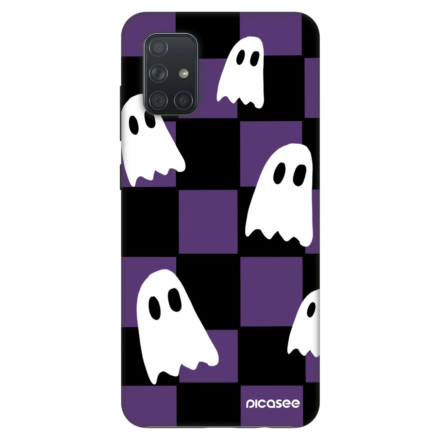 Picasee Fashion Case na Samsung Galaxy A71 A715F - Ghosts
