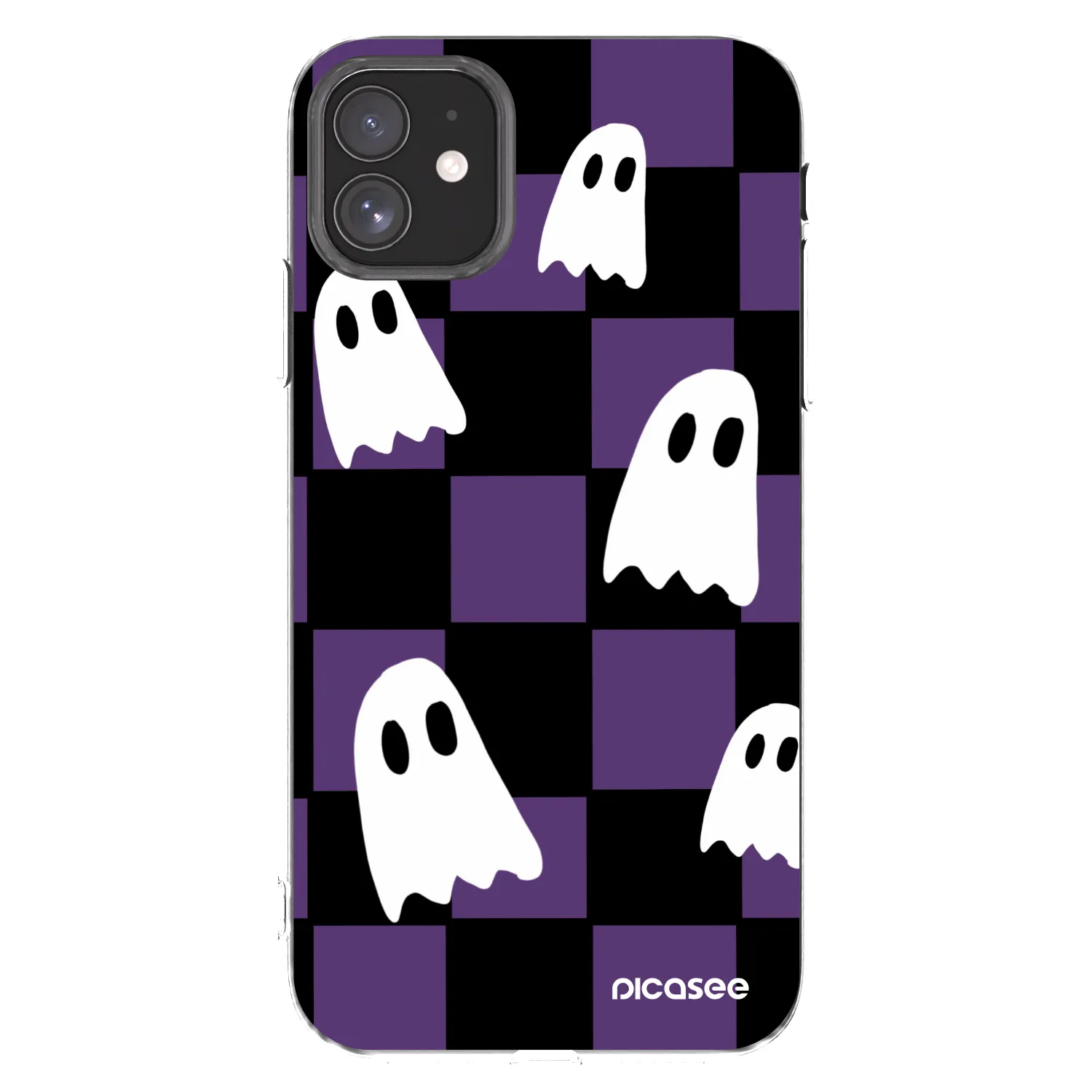 Picasee silikonowe przeźroczyste etui na Apple iPhone 11 - Ghosts