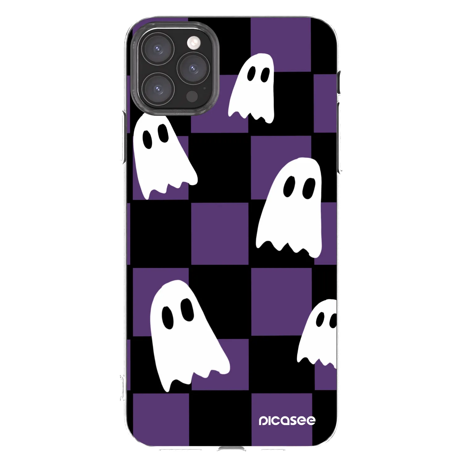 Picasee silikonowe przeźroczyste etui na Apple iPhone 11 Pro Max - Ghosts