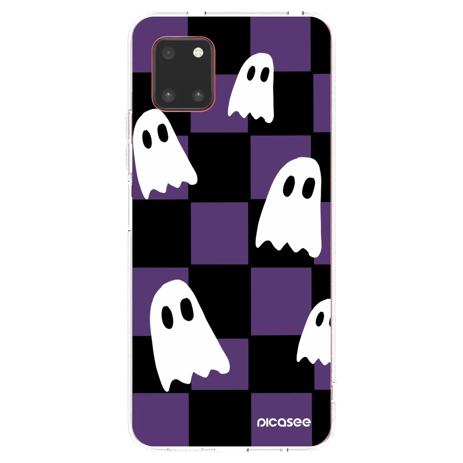 Picasee silikonowe przeźroczyste etui na Samsung Galaxy Note 10 Lite N770F - Ghosts