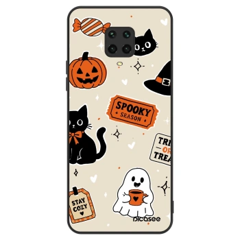 Etui na Xiaomi Redmi Note 9 Pro - Halloween stickers