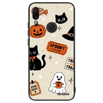 Etui na Xiaomi Redmi Note 7 - Halloween stickers