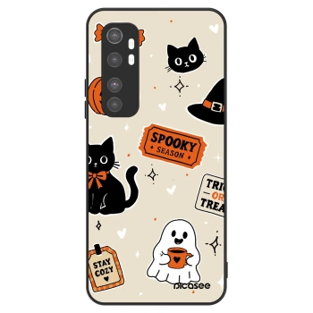 Etui na Xiaomi Mi Note 10 Lite - Halloween stickers
