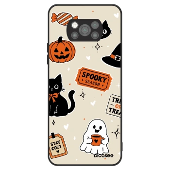 Etui na Xiaomi Poco X3 Pro - Halloween stickers