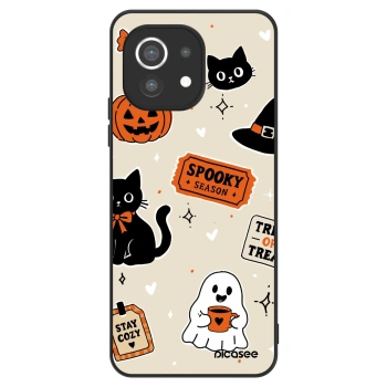 Etui na Xiaomi Mi 11 - Halloween stickers