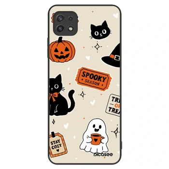 Etui na Samsung Galaxy A22 A226B 5G - Halloween stickers