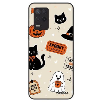 Etui na Realme 8 5G - Halloween stickers