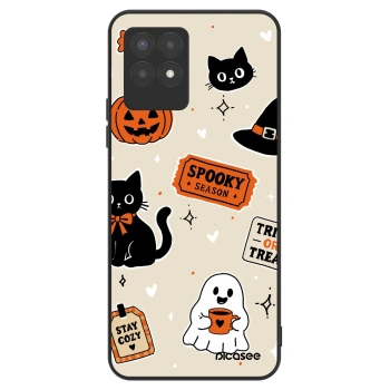 Etui na Realme 8i - Halloween stickers