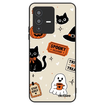 Etui na Vivo V23 5G - Halloween stickers