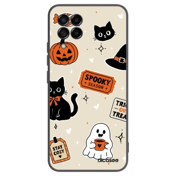 Etui na Samsung Galaxy M53 5G - Halloween stickers