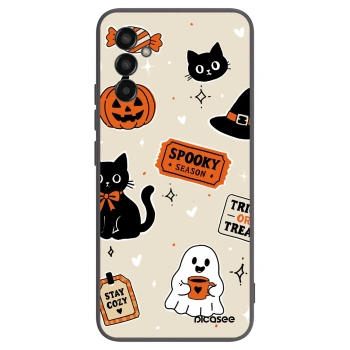 Etui na Samsung Galaxy M13 M135F - Halloween stickers