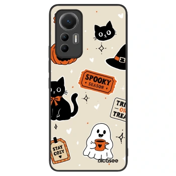 Etui na Xiaomi 12 Lite - Halloween stickers