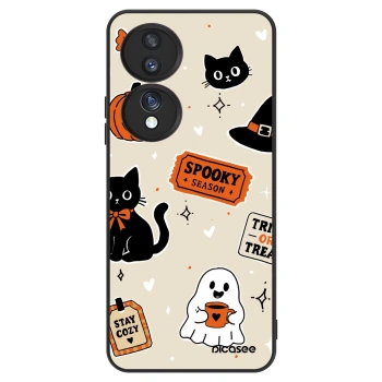 Etui na Honor 70 - Halloween stickers