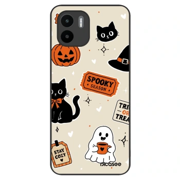 Etui na Xiaomi Redmi A2 - Halloween stickers