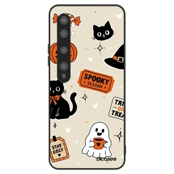 Etui na Xiaomi Mi Note 10 (Pro) - Halloween stickers