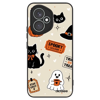 Etui na Honor 400 5G - Halloween stickers