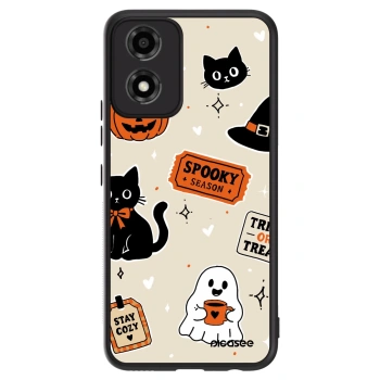 Etui na Motorola Moto E14 - Halloween stickers