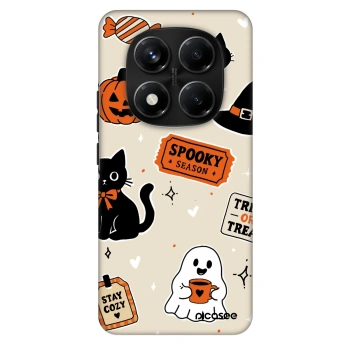 Etui na Xiaomi Redmi Note 14 Pro+ 5G - Halloween stickers