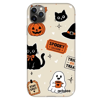Etui na Apple iPhone 11 Pro Max - Halloween stickers