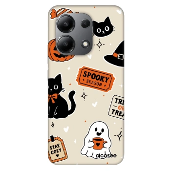 Etui na Xiaomi Redmi Note 13 4G - Halloween stickers