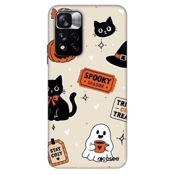 Etui na Xiaomi Redmi Note 11 Pro 5G - Halloween stickers