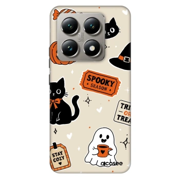 Etui na Xiaomi 14T Pro - Halloween stickers