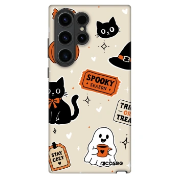 Etui na Samsung Galaxy S23 Ultra 5G - Halloween stickers