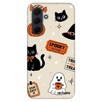 Etui na Samsung Galaxy A35 5G A356B - Halloween stickers