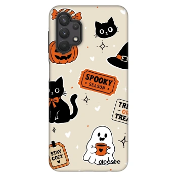 Etui na Samsung Galaxy A32 5G A326B - Halloween stickers