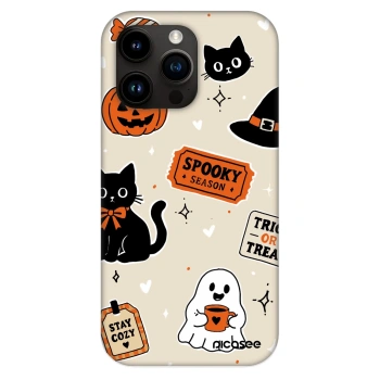 Etui na Apple iPhone 13 Pro - Halloween stickers