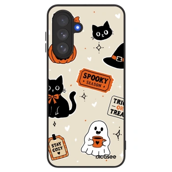 Picasee ULTIMATE CASE na Samsung Galaxy A17 5G - Halloween stickers